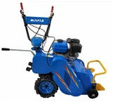 Bagaimana untuk melincirkan bahagian yang bergerak pencincang rumput?